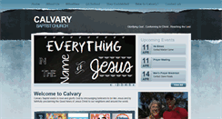 Desktop Screenshot of calvarybellefontaine.org